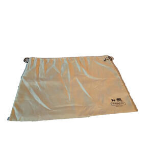 Coach Ivory Dust Bag 23" x 19"